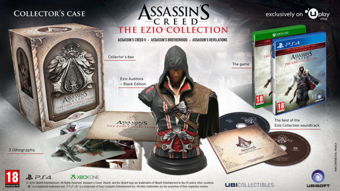 Assassin's Creed: The Ezio Collection - ujawniono edycję kolekcjonerską