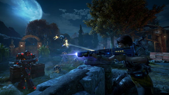 Gears of War 4 na PC ze split-screenem
