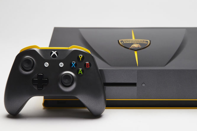 Kolejna ekskluzywna wersja Xbox One S - tym razem w stylu Lamborghini Centenario - obrazek 2