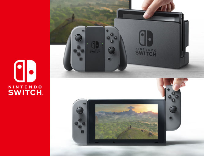 Nintendo Switch z sześciocalowym ekranem multi-touch i rozdzielczością 720p