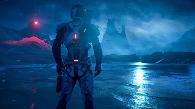 Nomad, skaner, miotacz płomieni - nowe screeny z Mass Effect: Andromedy