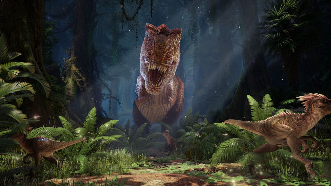 Z ARK Park udamy się w wirtualną przechadzkę po świecie dinozaurów