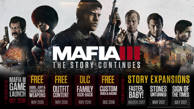 Mafia III - twórcy ogłaszają orientacyjne daty premier dodatków fabularnych
