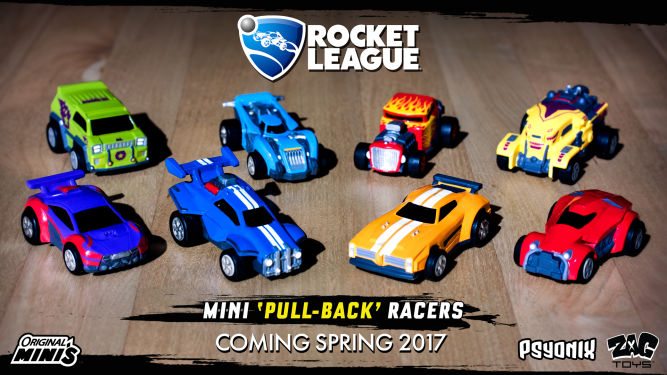 Rocket League wkracza do świata zabawek