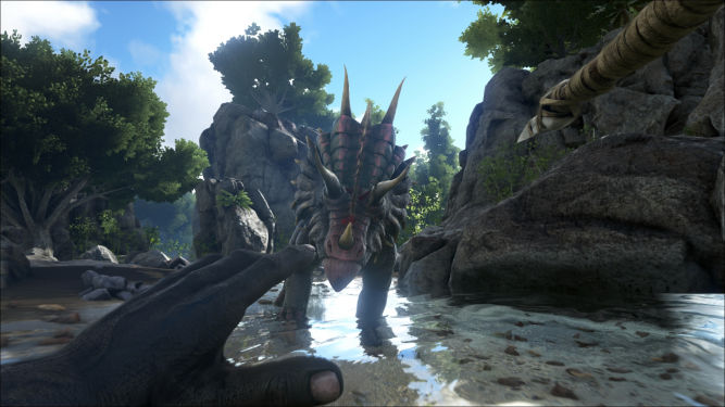 Ark: Survival Evolved hitem na PS4