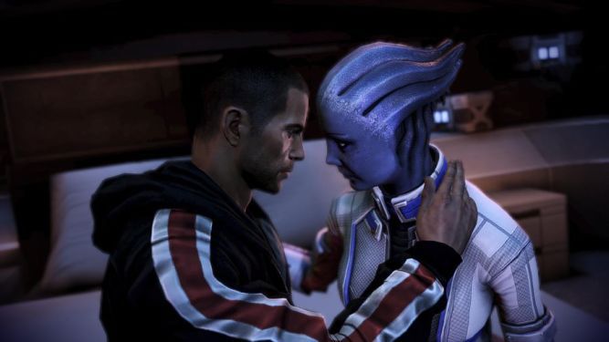 Rozbierane sceny w Mass Effect: Andromeda jak miękka pornografia