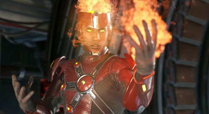 Injustice 2 - zobacz, jak Firestorm spuszcza łomot innym bohaterom
