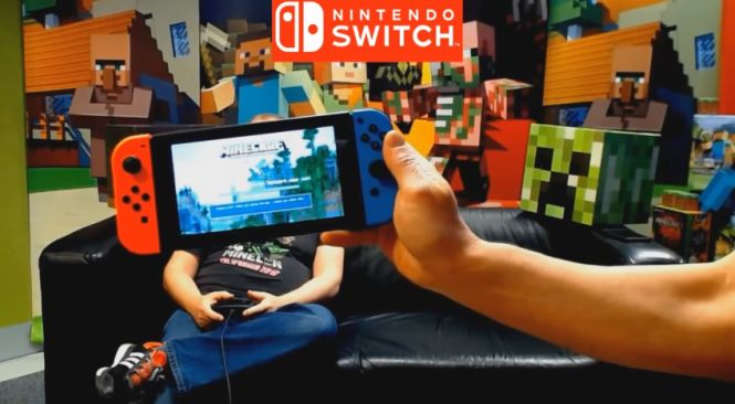 Minecraft - zobacz gameplay z Nintendo Switch