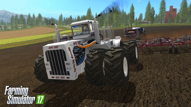 Farming Simulator 17 otrzyma wkrótce dodatek Big Bud z największym ciągnikiem świata
