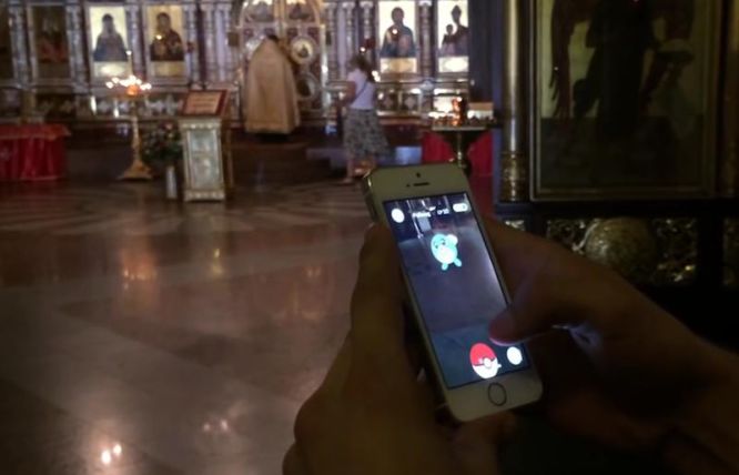 Łapał Pokemony w rosyjskiej cerkwi. Posiedzi 3,5 roku?