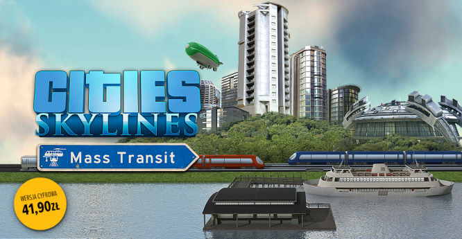 Jeszcze więcej możliwości w dodatku Mass Transit do Cities Skylines