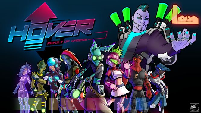 Hover: Revolt of Gamers - miks Jet Set Radio i Mirror's Edge już dostępny