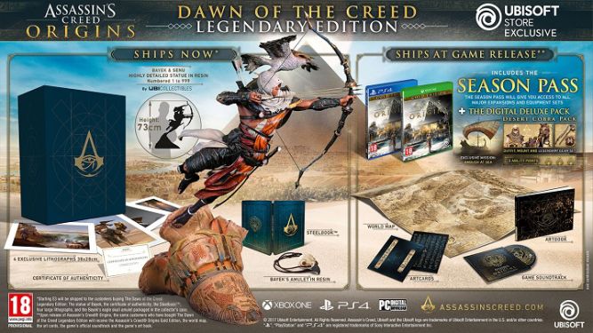 Assassin's Creed: Origins z edycją kolekcjonerską za 799$