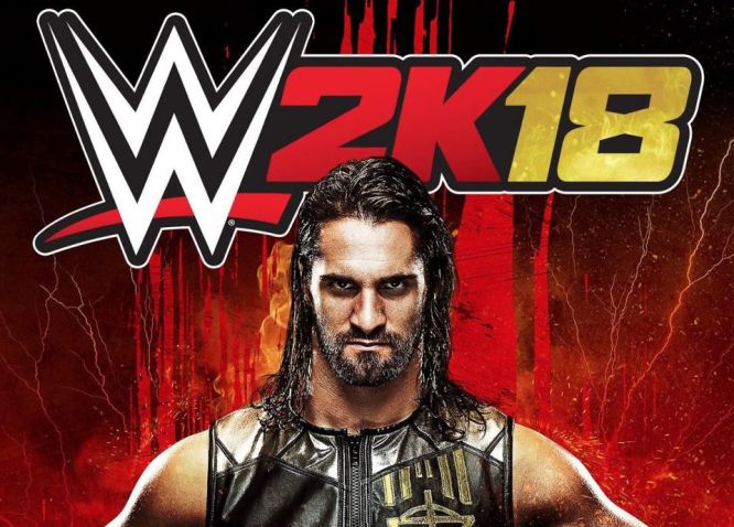 Seth Rollins na okładce WWE 2K18
