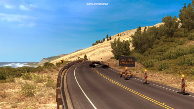 Twórcy American Truck Simulator zamykają drogę stanową w Kalifornii