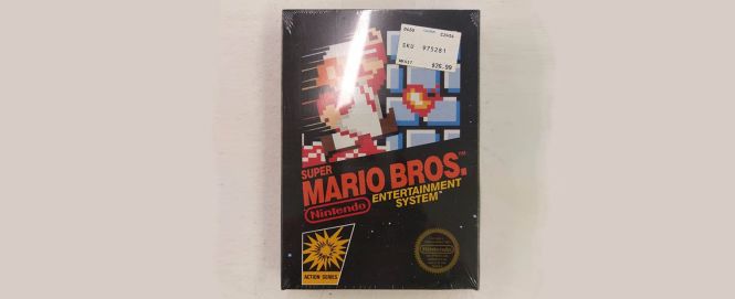 Sprzedał Super Mario Bros. za 110 tys. zł