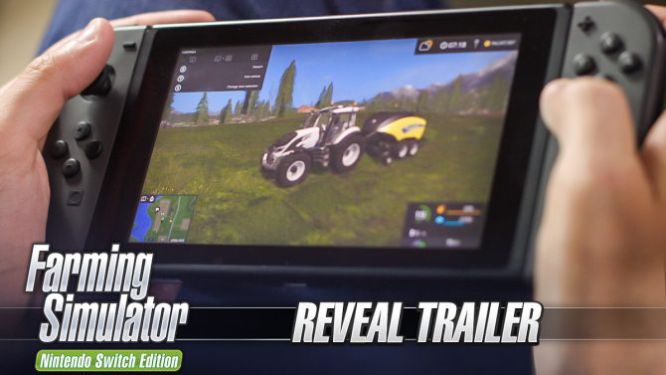 Farming Simulator - zobacz jak wygląda gra na Nintendo Switch