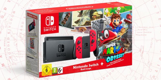 Nintendo Switch z nową wersją związaną z Super Mario Odyssey