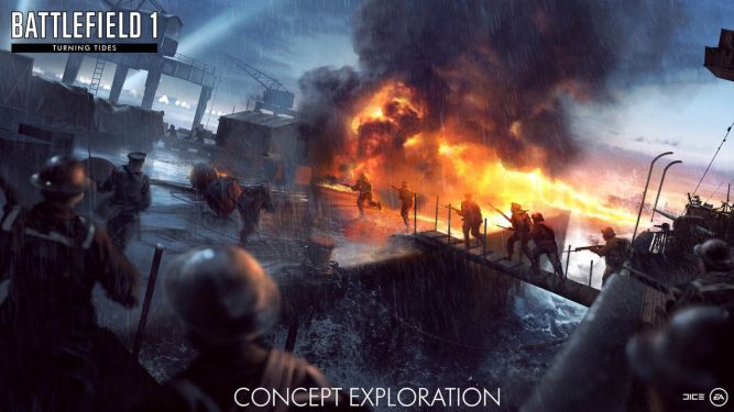 DICE ujawnia szczegóły dodatku Niespokojne wody do Battlefield 1