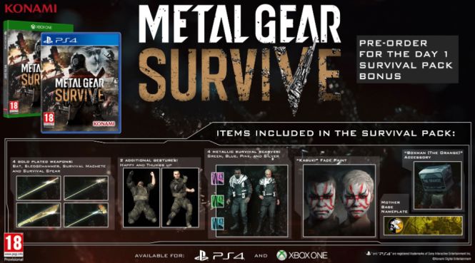 Metal Gear Survive z datą premiery na konsolach