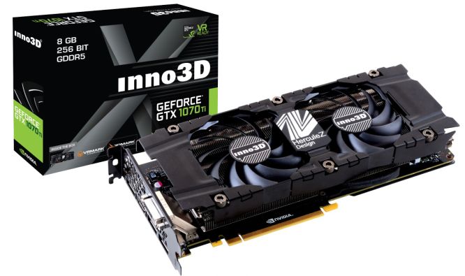 Znamy specyfikację karty Inno3D GeForce GTX 1070 Ti X2