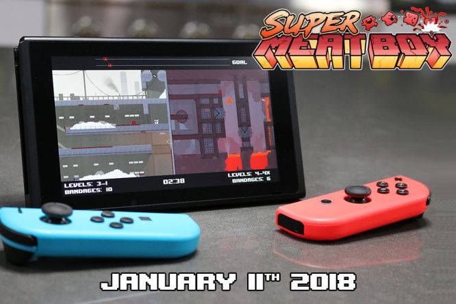 Super Meat Boy na Nintendo Switch z datą premiery