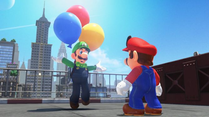Super Mario Odyssey z darmowymi dodatkami