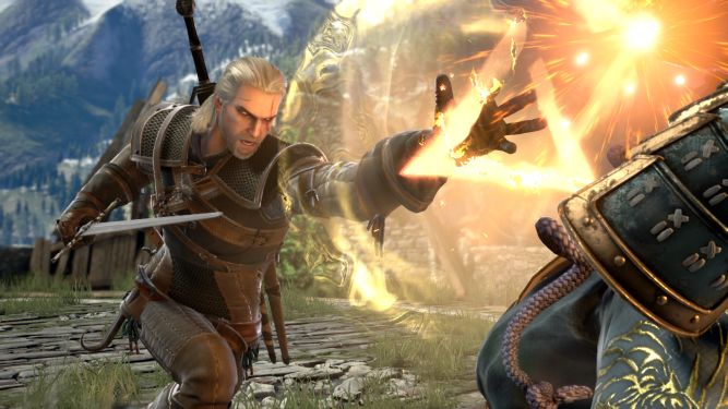 Geralt z Rivii w Soul Calibur VI! Bandai Namco prezentuje umiejętności Wiedźmina