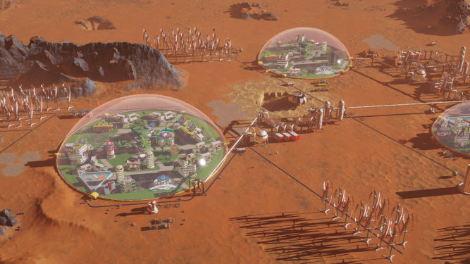 Obiecująca kolonizacja Czerwonej Planety - przegląd ocen gry Surviving Mars