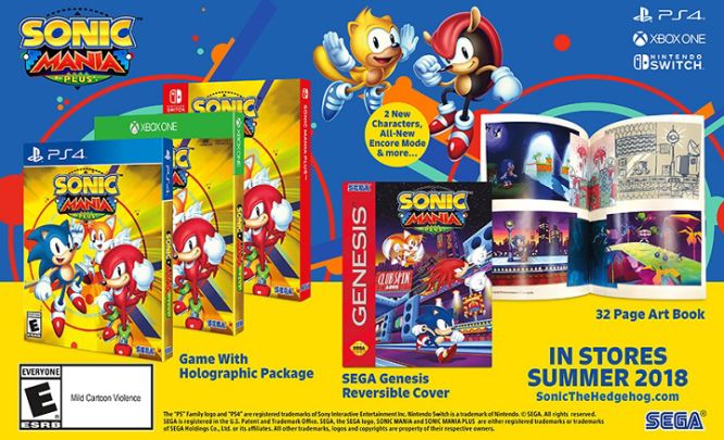 Sonic Mania Plus zapowiedziane oficjalnie