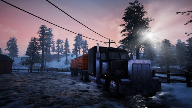 Nadchodzi Alaskan Truck Simulator - połączenie symulatora ciężarówki i survivalu