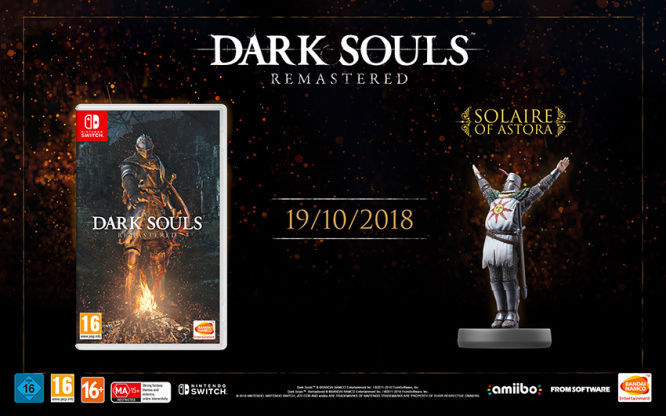 Dark Souls Remastered z datą premiery na Nintendo Switch