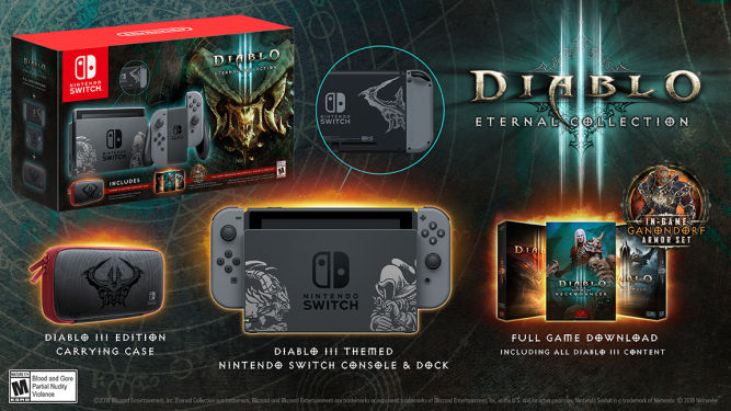Nintendo Switch ze specjalną edycją dla fanów Diablo III