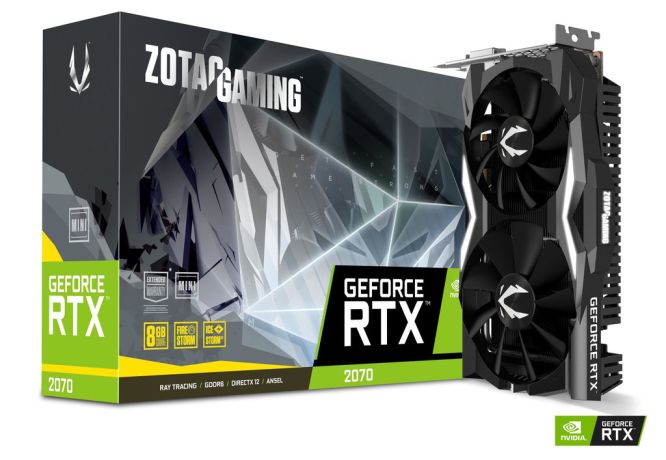 Zotac zapowiedział karty grafiki GeForce RTX 2070 Mini