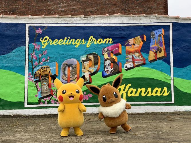 Topeka zmienia się w Topikachu by uczcić premierę Pokemon: Let's Go Pikachu