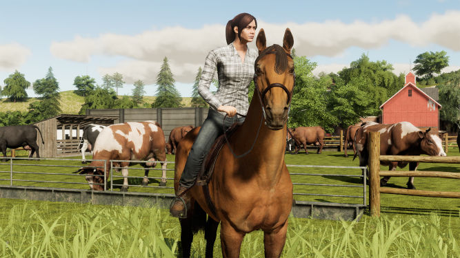 Red Farm Redemption, czyli Farming Simulator 19 na zwiastunie inspirowanym hitem Rockstara
