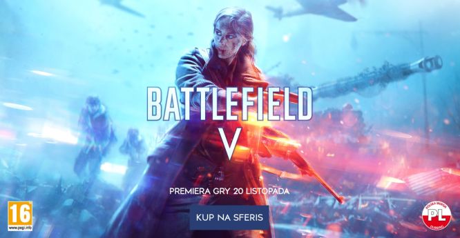Odliczanie do premiery Battlefield V trwa - zamów grę już dziś w Sferis.pl!
