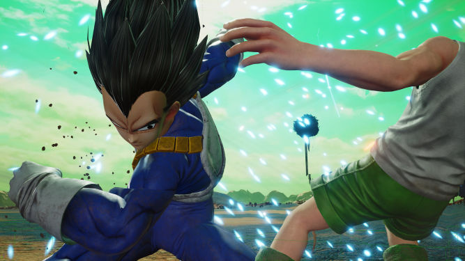 Nowy trailer Jump Force pokazuje, jak walczą Goku, Frieza i Vegeta