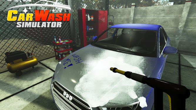 Zapowiedziano Car Wash Simulator - symulator myjni samochodowej polskiego studia 1Z Games
