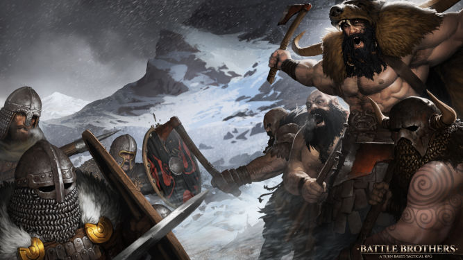 Strategiczny RPG Battle Brothers otrzyma rozszerzenie Warriors of the North