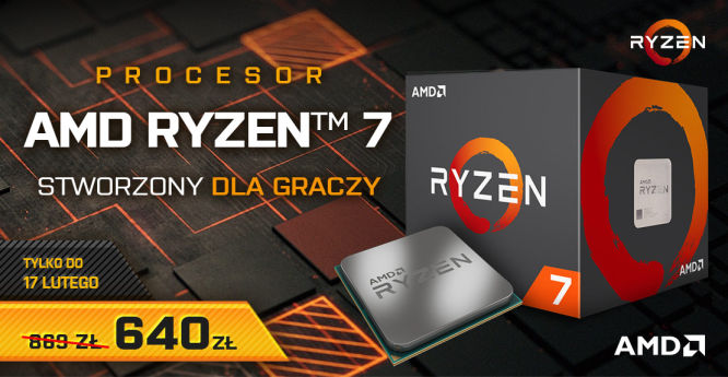 Procesor AMD Ryzen 7 1700 w specjalnej cenie dla klientów sklepu Sferis.pl