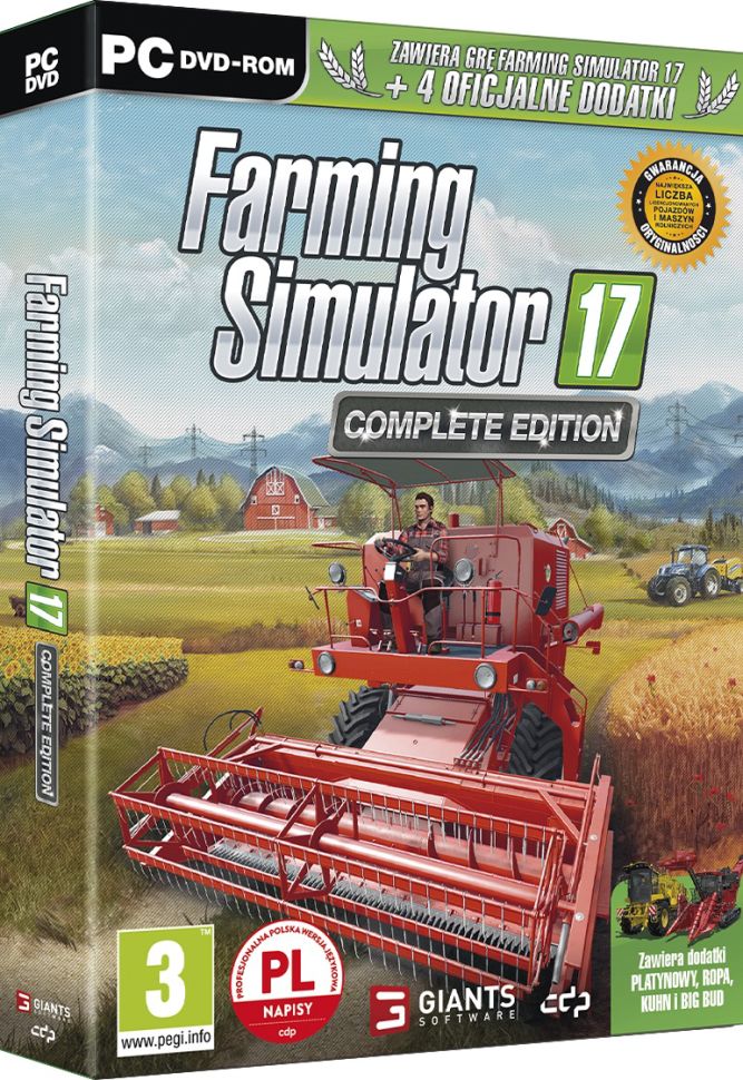 Farming Simulator 17 Complete Edition ukaże się w przyszłym tygodniu
