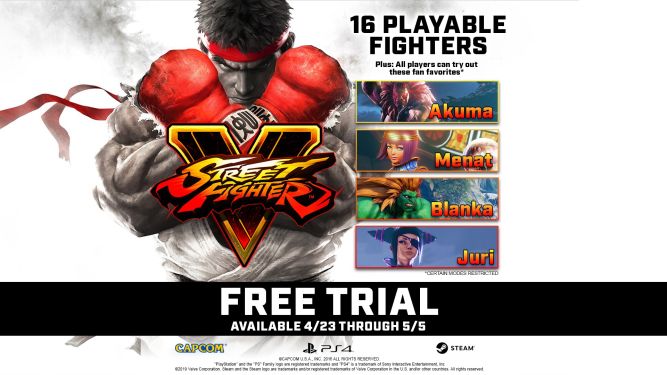 Street Fighter V: Arcade Edition do przetestowania od przyszłego tygodnia za darmo