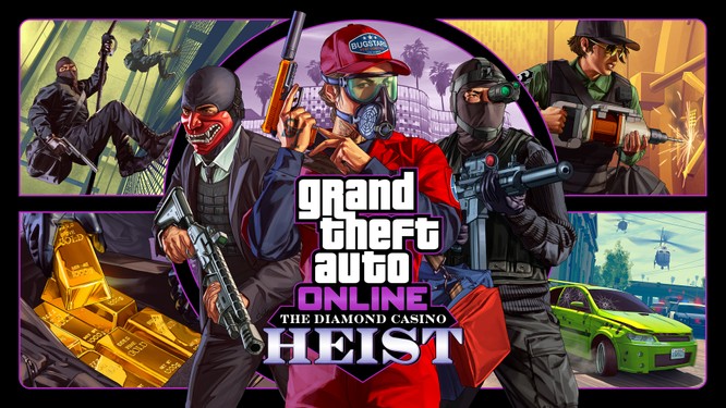 Oficjalna zapowiedź napadu na kasyno - The Diamond Casino Heist - w GTA Online