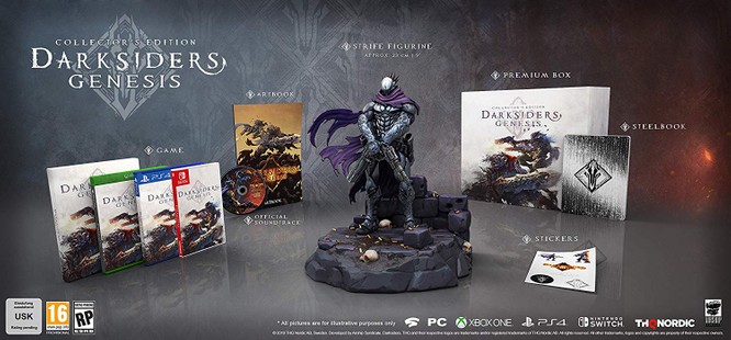 Darksiders Genesis – edycja kolekcjonerska zaoferuje grę planszową w świecie Darksiders