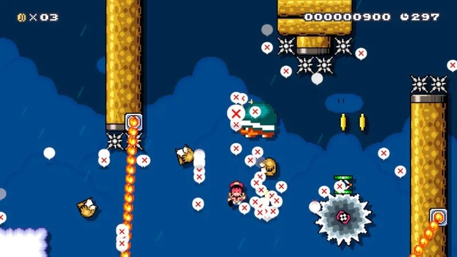 Najtrudniejsze poziomy legendarnego gracza w Super Mario Maker 2