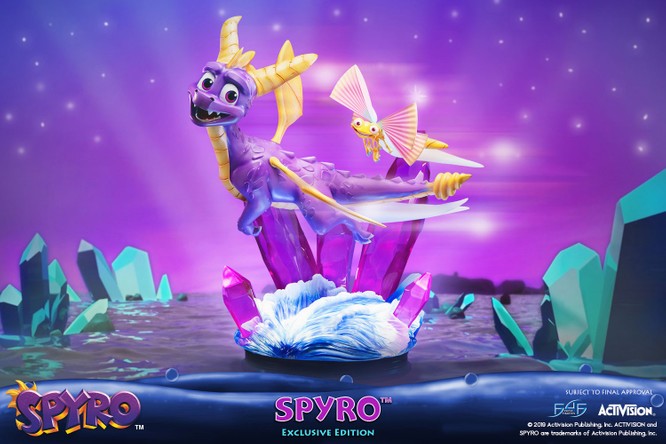 Jesteś fanem Spyro? To może figurka fioletowego smoka za 1700 złotych?