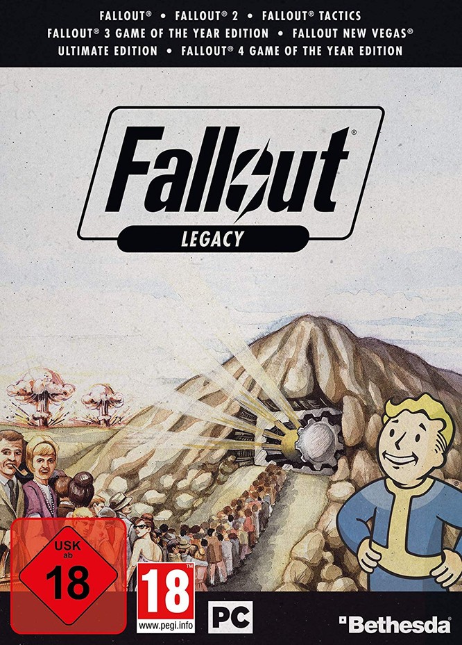Bethesda szykuje zbiorcze wydanie wszystkich pecetowych gier z serii Fallout – Legacy Collection