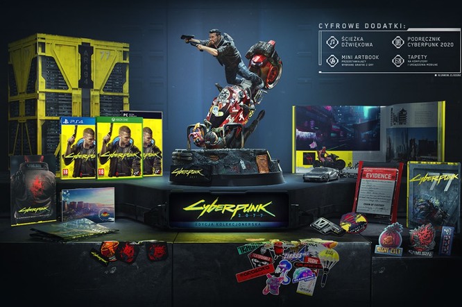 E3 2019: Cyberpunk 2077 – zobacz unboxing edycji kolekcjonerskiej