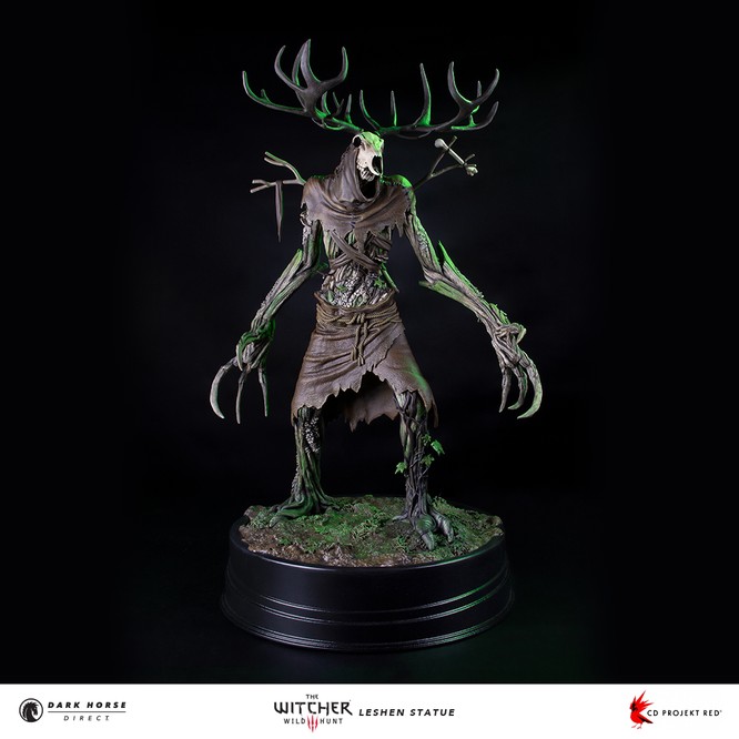 Leszy z Wiedźmina 3 wychynie z lasu i trafi na półki kolekcjonerów jako figurka pod koniec tego roku